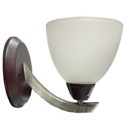 [SBL-027183 RH9152-1] Royal Homes 1-Light Indoor Wall Lamp E27 60W, Satin Nickel