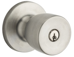 [91160-030] GEO Tulip Entry Knob Brushed Stainless Steel Finish