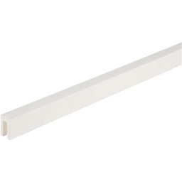 [70703] Deckorators Vinyl Lattice U-Cap 1-3/16 In W x 95-1/2 In L x 3/4 In D, White