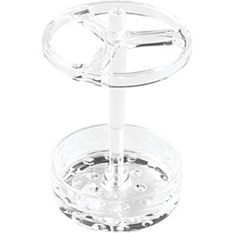 [55920] iDesign Eva Acrylic Toothbrush Stand, Clear