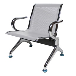[YA-17-1GR] ****Royal Homes 1 Seater Waiting Chair 30.5” x 26” x 24” Gray