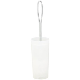 [98900] InterDesign Loop Toilet Bowl Brush With Caddy 16.5 In., Clear