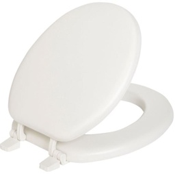 [11A 000 / 11-000] Mayfair Round Toilet Seat Closed Front Soft-Close, White