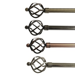 [722-A1012-2848 CHCR24178 / 1406187] Classy Homes Curtain Rod 28In./48In.