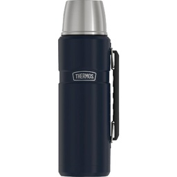 [SK2010MDB4] Thermos Stainless King Insulated Vacuum Bottle with Handle, 40 Oz. Matte Blue