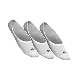 [EVSX3P2911-WT] ****Everlast No-Show Socks (Size 9-11) Poly 3-Pack, White