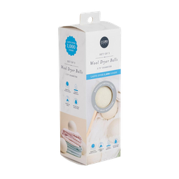 [42496] ****Core Home 3pc Natural Wool Dryer Balls, White