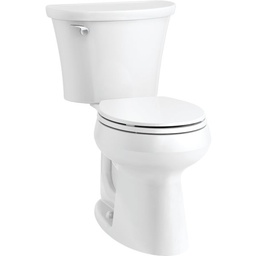 [K-30005-0] Kohler  Cavata S -trap Complete Solution Toilet Elongated Bowl 1.28 GPF, White