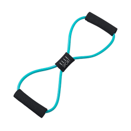 [ES230711BU] ****Elle Sport Resistance Band Figure 8, Blue