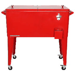 [PS-203-RD] Permasteel Cooler 80 Qt. Red