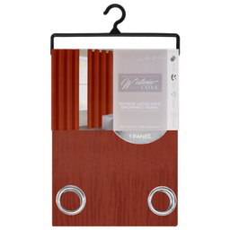 [WPSG43286FBC] Renta Grommet Window Curtain Panel 55 x 90 In. Umber