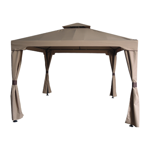 3x3x2/2.6m Royal Homes Brown Steel Art Pop Up Gazebo