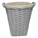 Royal Homes Basket 15.5x17.5in Blk/ Coffee/ Beige/ Gry