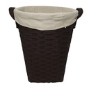 Royal Homes Basket 15.5x17.5in Blk/ Coffee/ Beige/ Gry