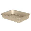 Glad Premium Roasting Pan 13.6x9.4x2.4in, Gold