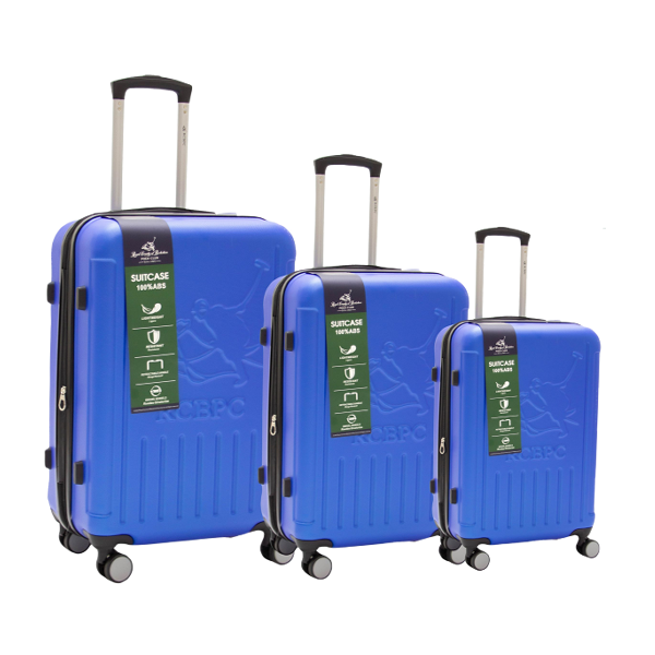 Royal County of Berkshire 3pc Luggage Set, Blue