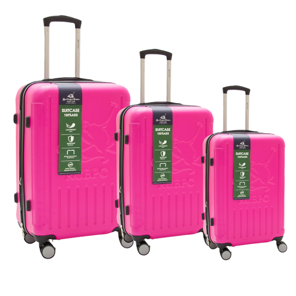 Royal County of Berkshire 3pc Luggage Set, Purple