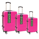 Royal County of Berkshire 3pc Luggage Set, Purple