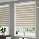  Classy Homes Zebra Roller Blind 38x50 In., Beige