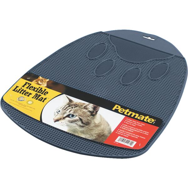 ****Petmate 13-1/2 In. x 14 In. x 1 In. Flexible Rubber Litter Mat
