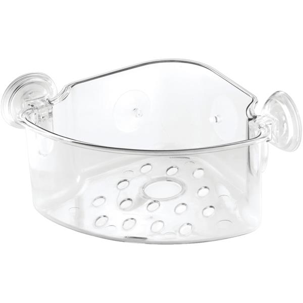 iDesign Power Lock Corner Shower Basket