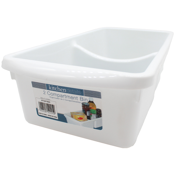 ****Kitchen Details 2-Compartment Bin