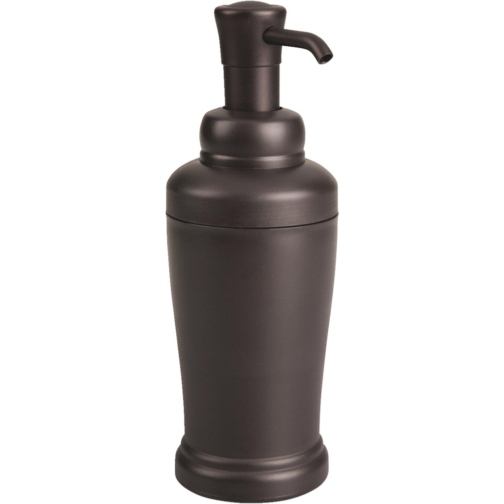 iDesign Kent Soap Pump Dispenser 12 Oz. Bronze