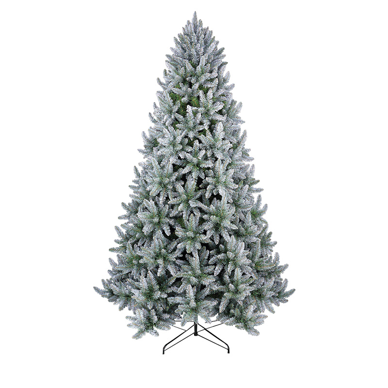 Oncor Frosted Silver Hook Tree 9 Ft. (270cm)
