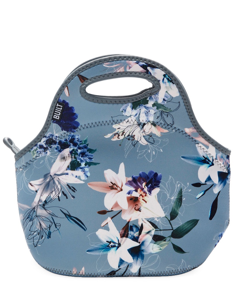 Built Gourmet Getaway Lunch Tote, Pewter Lily