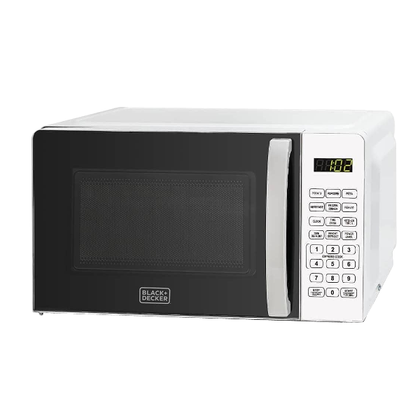 Black &amp; Decker Microwave Oven 0.7 Cu. Ft. White