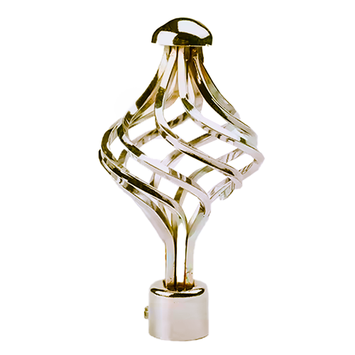 Classy Homes Curtain Rod 28-48 In., Silver - Plated