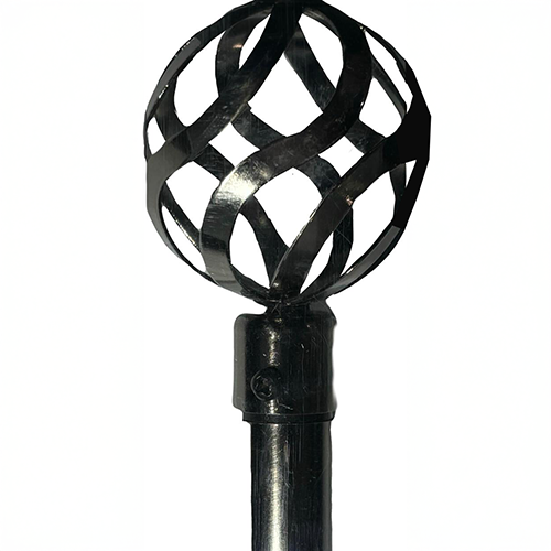 Classy Homes Curtain Rod 28-48 In., Blacksilk - Plated