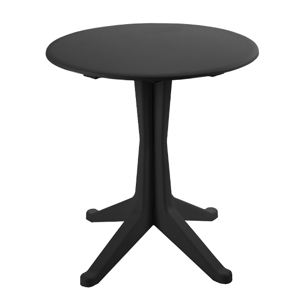 ProGarden Levante Table Round 27.5 In., Anthracite