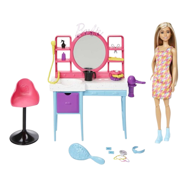 Mattel Barbie Hair Salon Playset