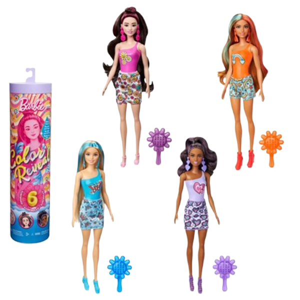 Mattel Barbie Color Reveal Doll &amp; Accessories