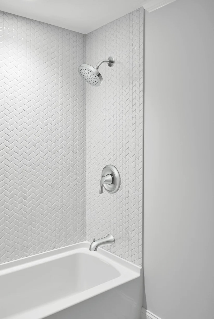 Moen Korek Tub And Shower Faucet, Chrome