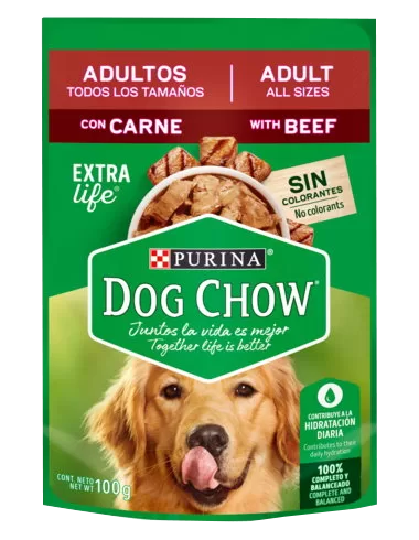 Purina Dog Chow ADT Beef Pouch 100G