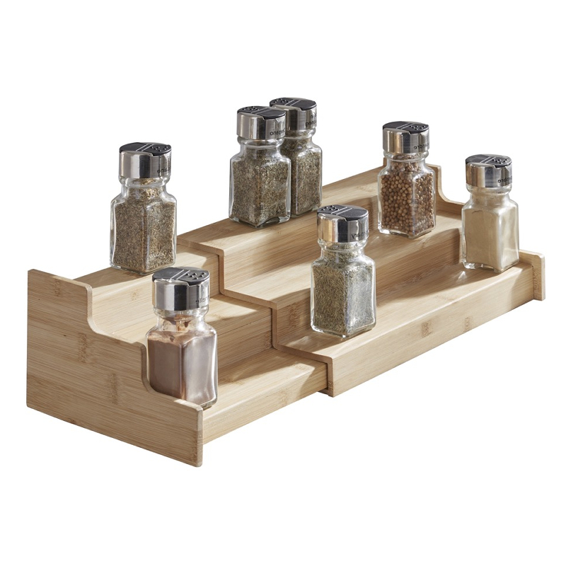 Kitchen Details Bamboo Pantry Organizer 3-Tier