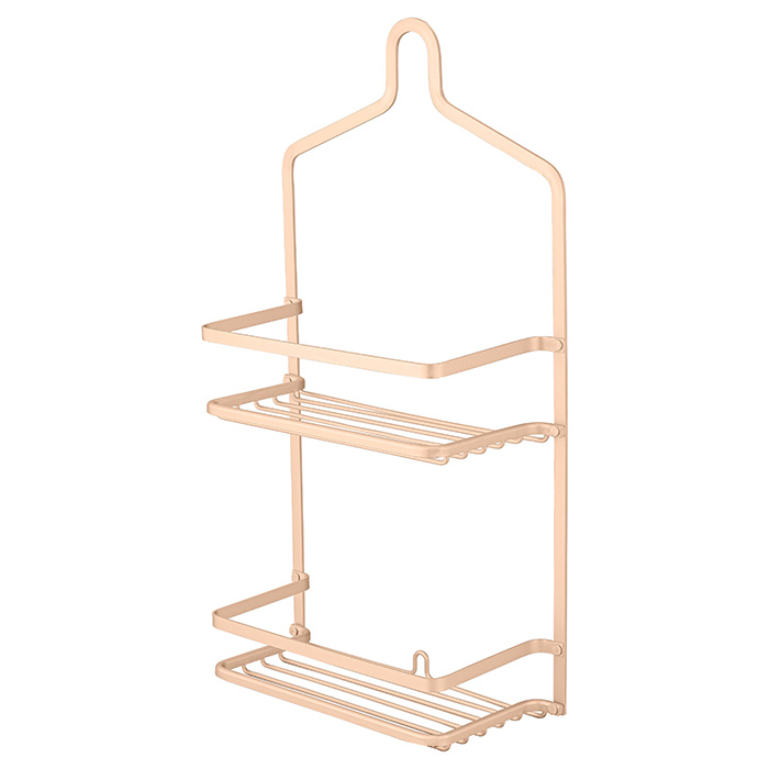 Oisa Home Collection Shower Caddy, Gold