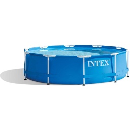 [800-28201] Intex Metal Frame Pool with Filter Pump 10Ft x 30in