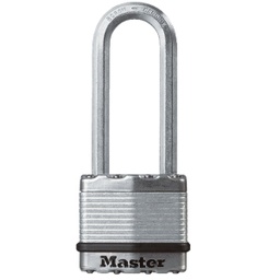 [M5XKADLJ / M5XKADLJCCSEN] Master Lock Magnum Dual-Armor Keyed Alike Padlock 2 In. with 2-1/2 In. Shackle