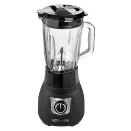 [BL1670S] ****Black &amp; Decker Blender 2-speed Heavy Duty Glass Jar, Black