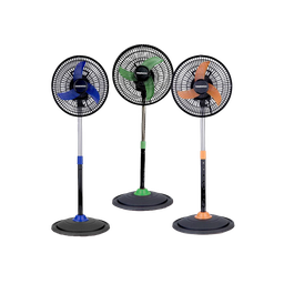 [DE-SF2235-MIX] Daewoo Oscillating Standing Fan Assorted Colours 10 In.