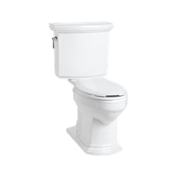 [411061000] American Standard S-Trap Provence II Series Toilet Two-Piece, White.