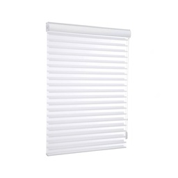 [722-132X127WHITE- WHITE CHSHRB28573]  Classy Homes Shangri-la Roller Blinds 52x50 In., White 
