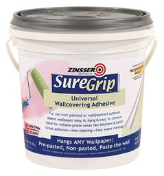 [2872] Zinsser SureGrip High Strength Glue Wall Covering Adhesive 1 Gal.