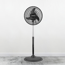 Daewoo Oscillating Standing Fan 10" Black
