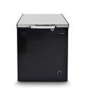 Sankey Chest Freezer 5 Cu. Ft. Black with Stainless Steel Top