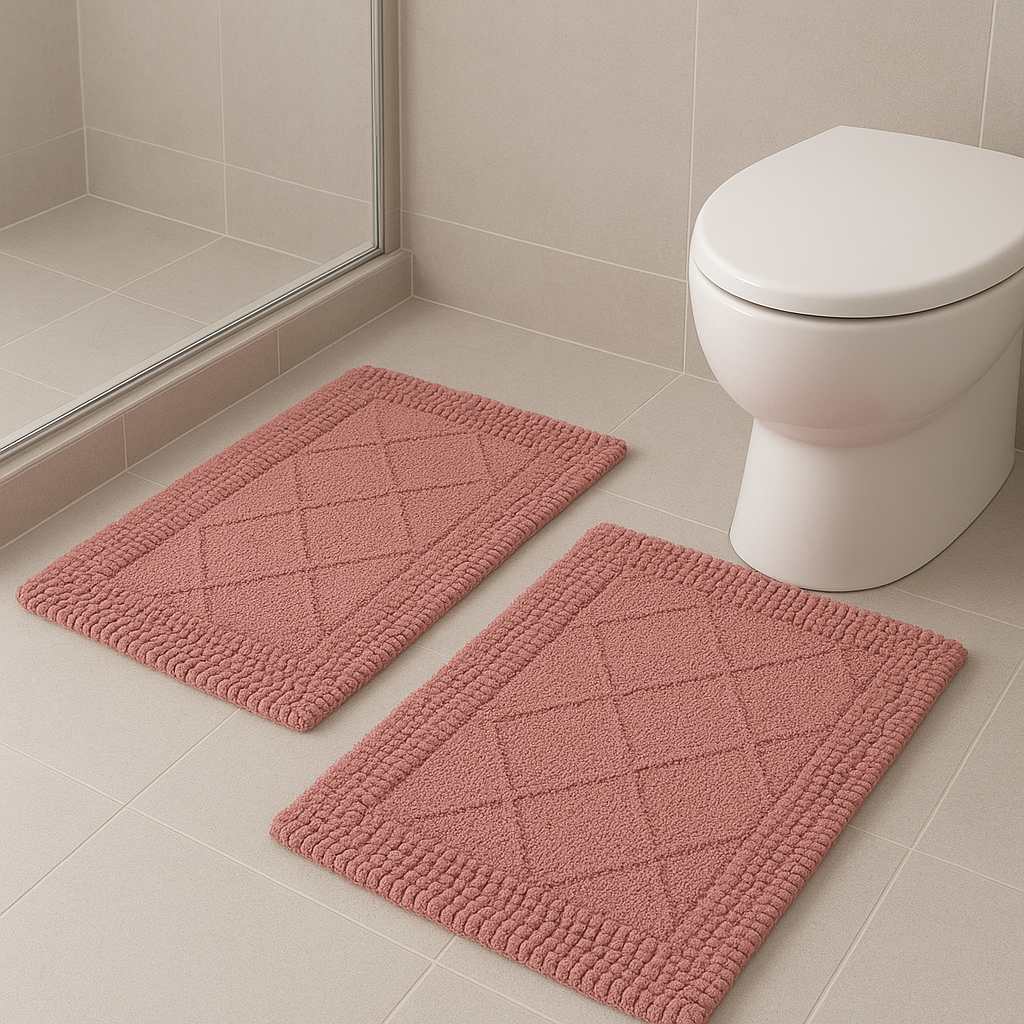 Classy Homes Bath Mat Set