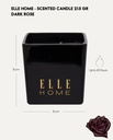 Elle Home Dark Rose Vanilla Scented Candle p2p